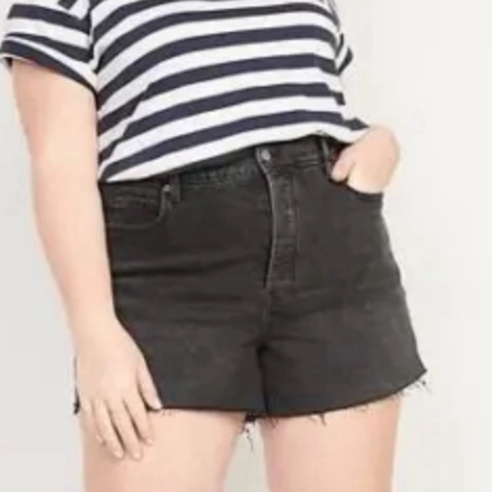 Old Navy Sky High Button Fly Jean Short